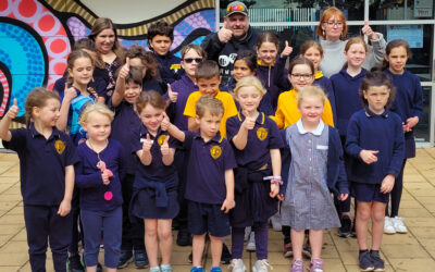 New Mural A Splash of Colour