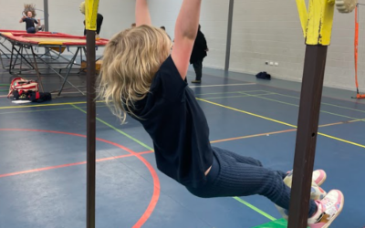 Trampolines and gymnastics: Tri-Skills at Porties