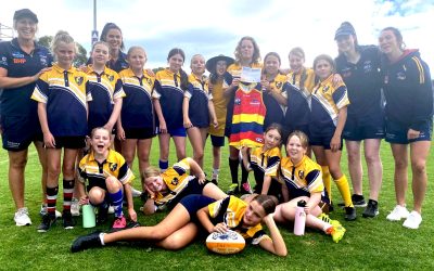 Porties girls BACK-TO-BACK champions at the Crows Cup Carnival 2023!