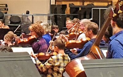 Porties student Coby rehearses with Adelaide Symphony Orchestra