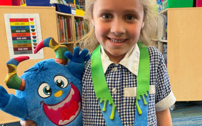 Amelia Colour Fun Run highest fundraising student 2023